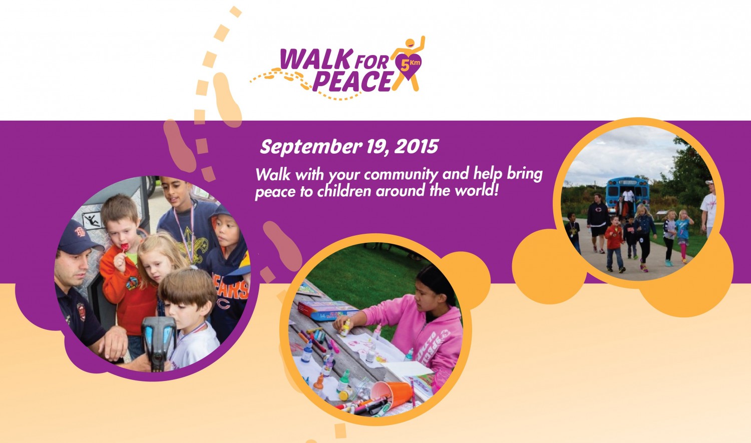 We value your input! You can help make the 2015 Walk for Peace a success!