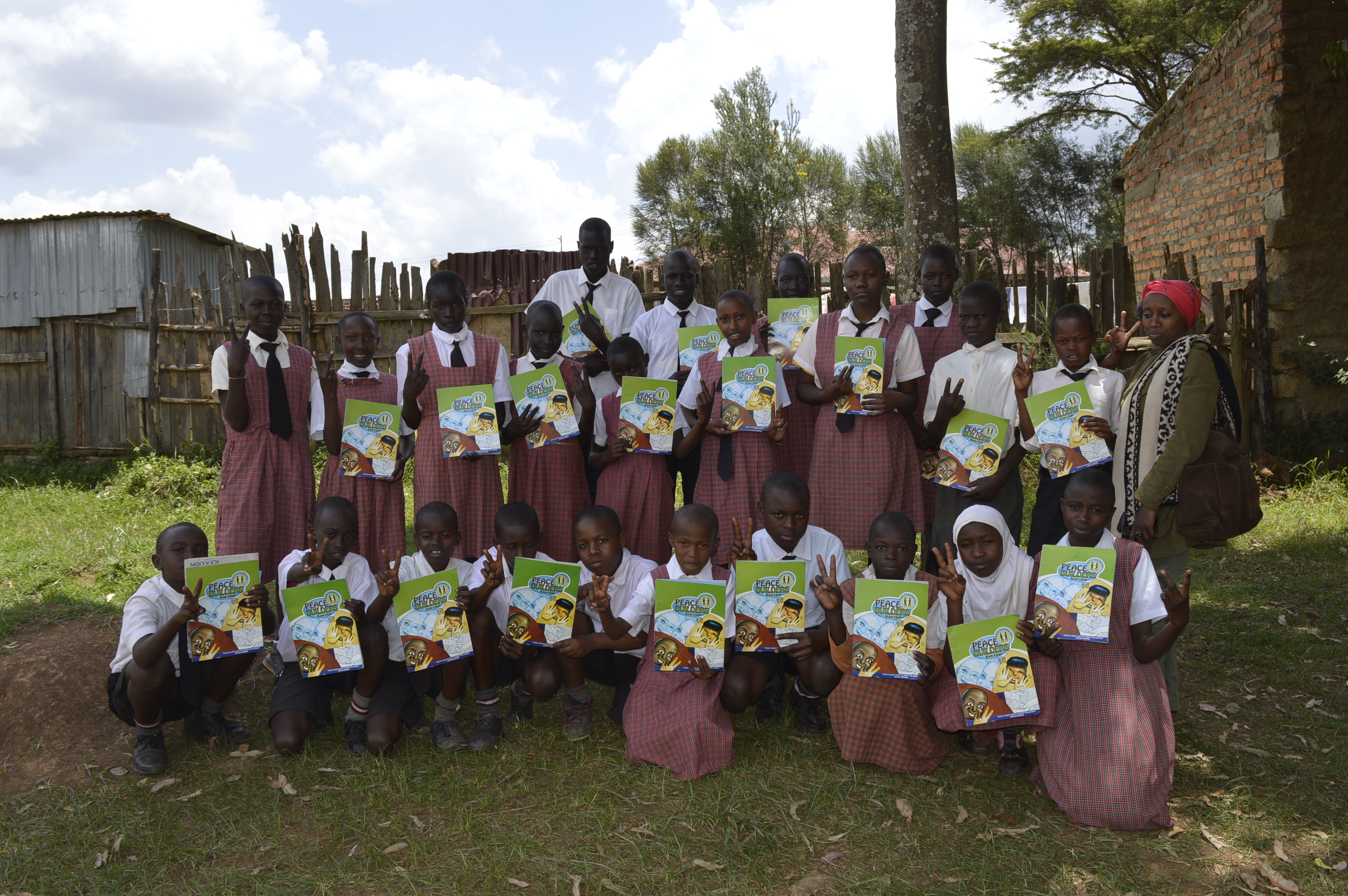 Peace Club at Border Farm Primary School in Eldoret, Kenya