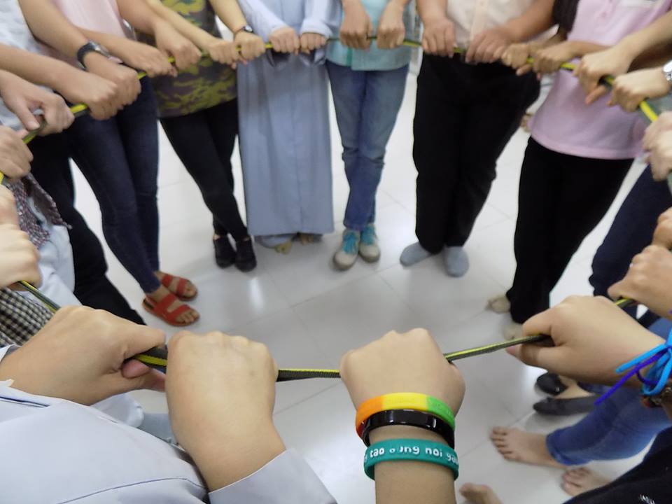 Ho Chi Minh Open University and PFP conduct a Peace Training Session