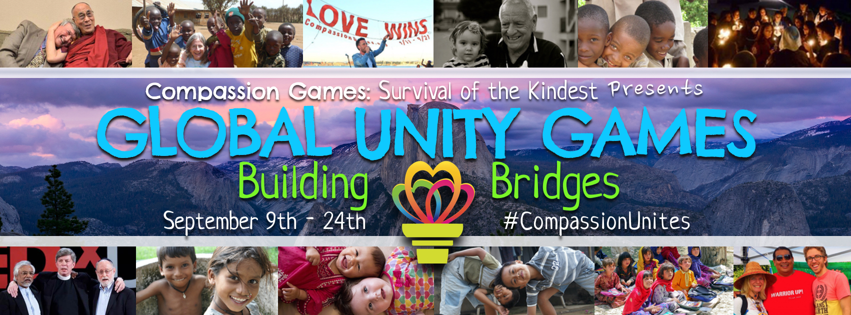 Compassion Games - Global Unity Games: Building Bridges Sept. 9-24